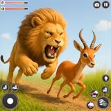 ワイルドライオンシミュレーター ジャングルキング 攻撃 動物狩り サバンナ ハンター 野生動物 3Dゲーム