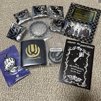 UVERworld グッズ　セット売り Amazon.co.jp: UVERworld ファンクラブ グッズ セット リスト