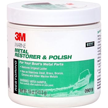 Amazon Com 3m Metal Restorer And Polish 09019 18 Oz Paste Sports Outdoors