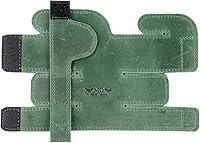 Vista 18 de Protector de válvula de trompeta XL Protección de cuero genuino Cubierta de válvula de trompeta Envoltura de válvula (negro)