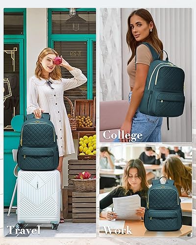 Miniatura 7 de suradar Mochila para laptop para mujer, mochila para mujer, mochila de negocios, mochila de trabajo, mochila casual, mochilas universitarias,