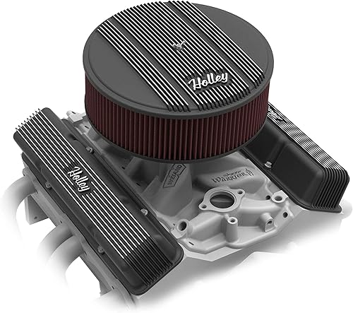 Miniatura 2 de Holley Holley - Limpiador de aire, aletas, con 14 x 4 pulgadas