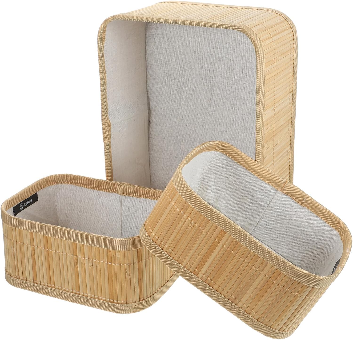 Multi-Purpose Weave Baskets for Household Organization, Decorative Sundries Container Reasonable Structure for Easy Carrying