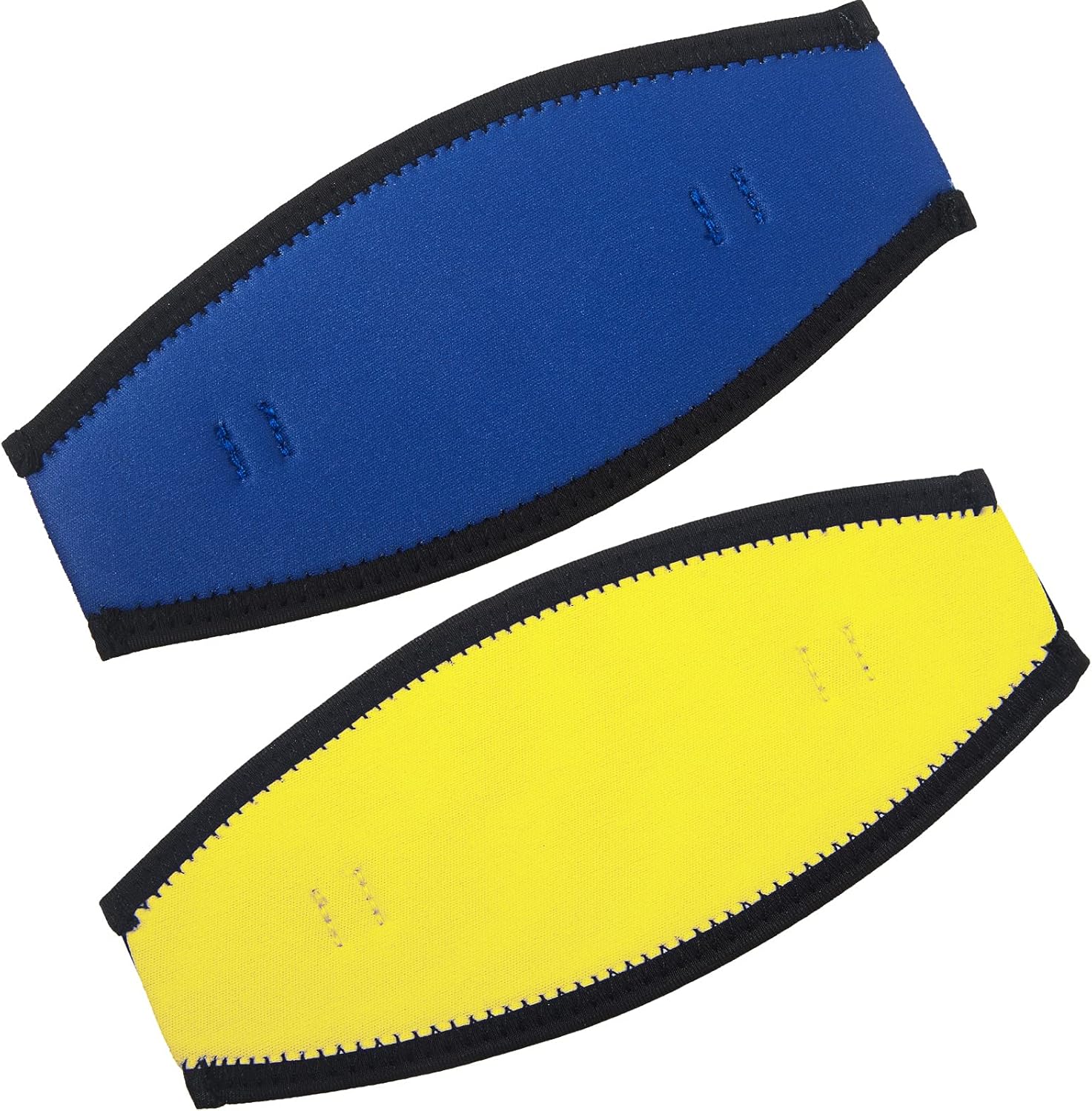 Skylety 2 Pieces Diving Mask Slap Straps Cover Neoprene Dive Mask Strap Swimming Mask Strap Cover for Men and Women Dive and Snorkel Mask Water Sports (Black, Grey) : Sports & Outdoors