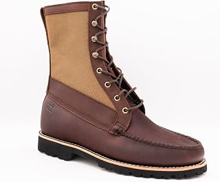 Field & Stream x Gokey The Legend 8" Dry Wax Canvas and Leather Upland Boot