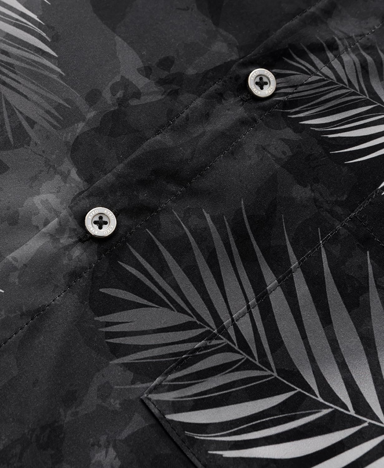 KYKU Hawaiian Shirt for Men: Beach Vacation Summer Short Sleeve Button Down Mens Shirts Casual Stylish - Image 6