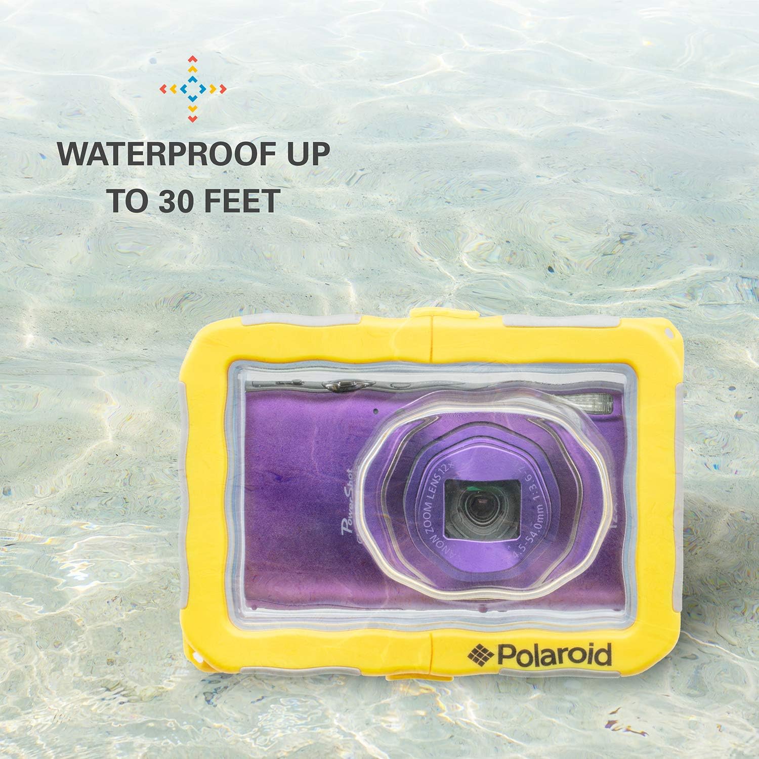 Polaroid PLWPCK18-8 Dive-Rated Waterproof Camera Housing for Sony Cybershot DSC
