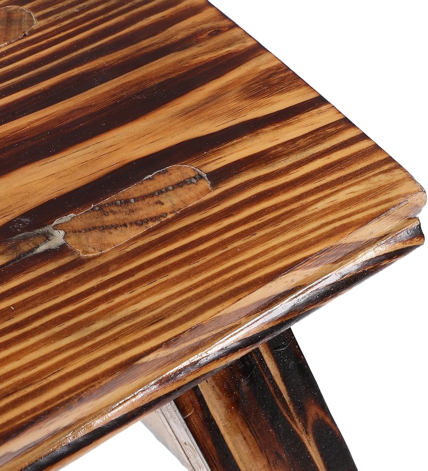 Solid Wood Stool for Home Small Footstool Padded Footrest Multi-use Stool