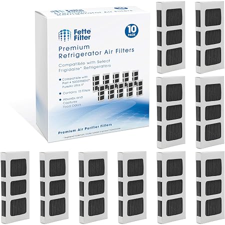 SpiroPure Refrigerator Air Filter – Replacement For Frigidaire PureAir Ultra II, Odor Reduction