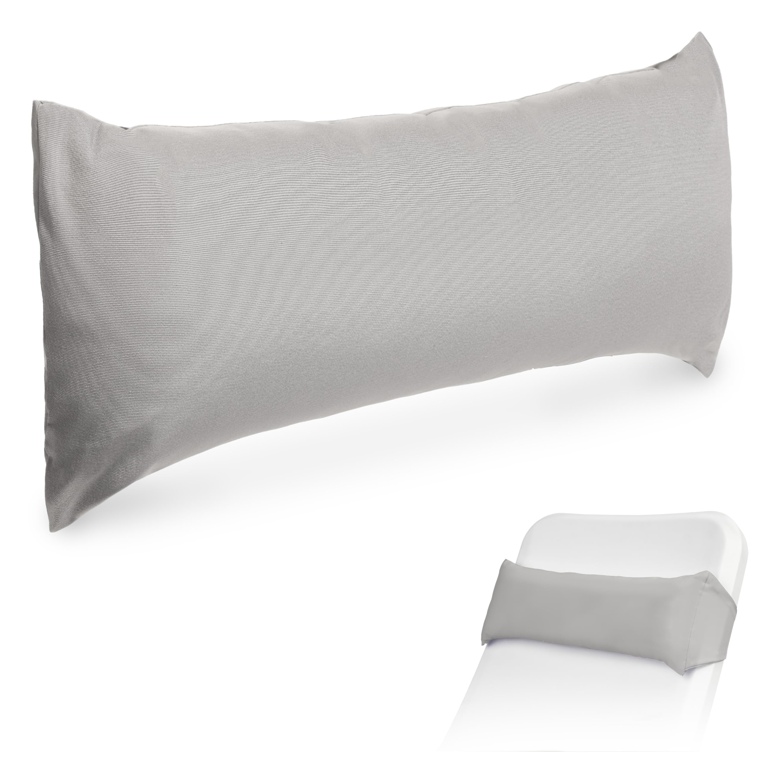Coast Modern Lounge Chair Pillow with Strap - Slate