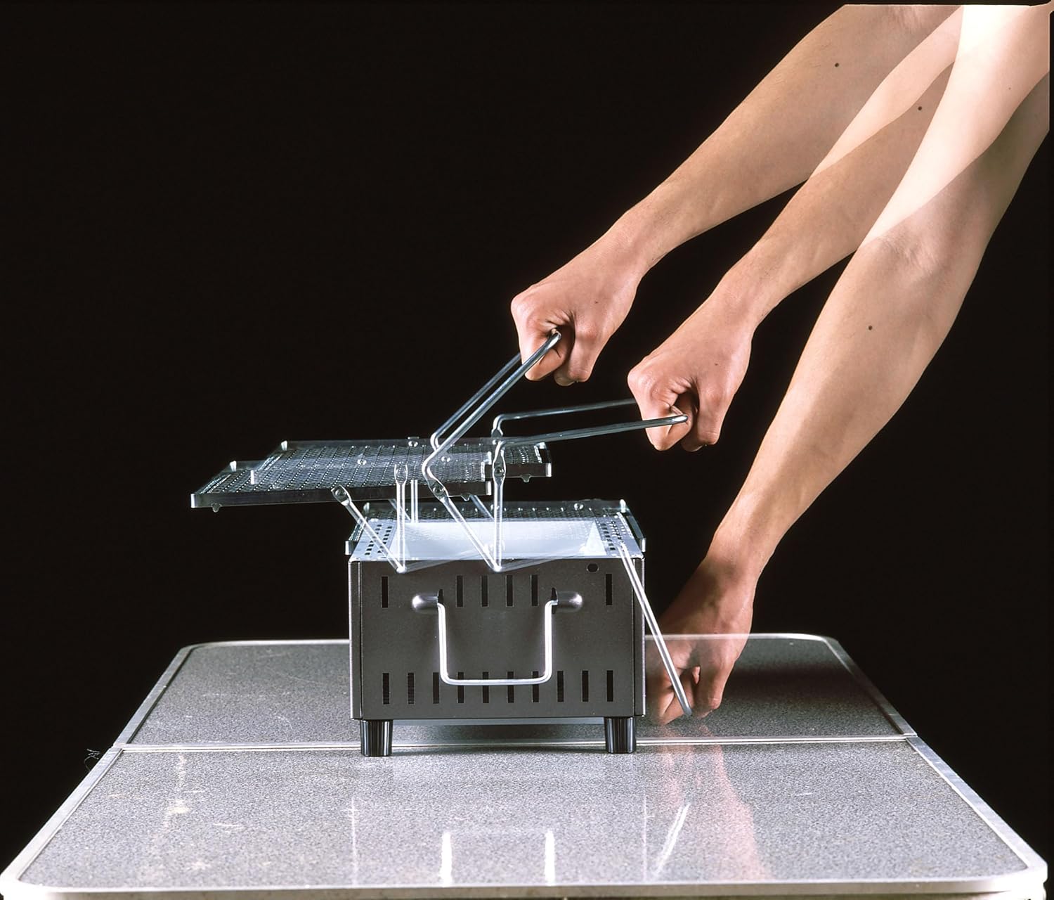 グリーンライフ(GREEN LIFE) 日本製 バーベキュー BBQ コンパクト卓上シチリン