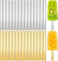 Vista 16 de 30 palitos acrílicos reutilizables para tartas, moldes para tartas, espejos, palitos de helado, molde para tartas para el hogar, pasteles, dulces