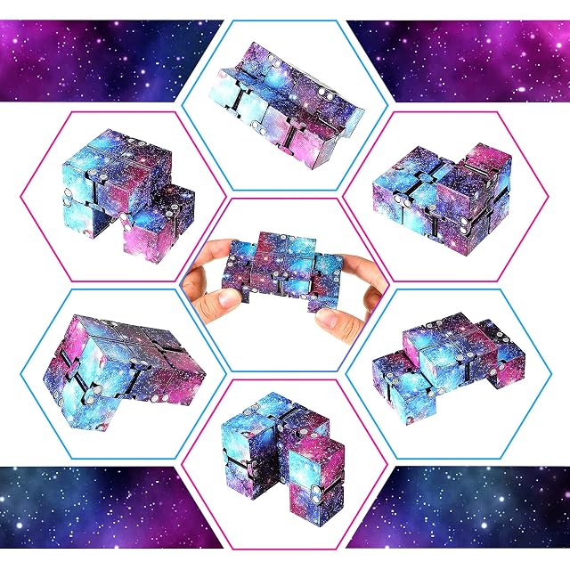 Foto 3 de 7 de Juguete de Cubo Infinito Mágico Bloques Fidget