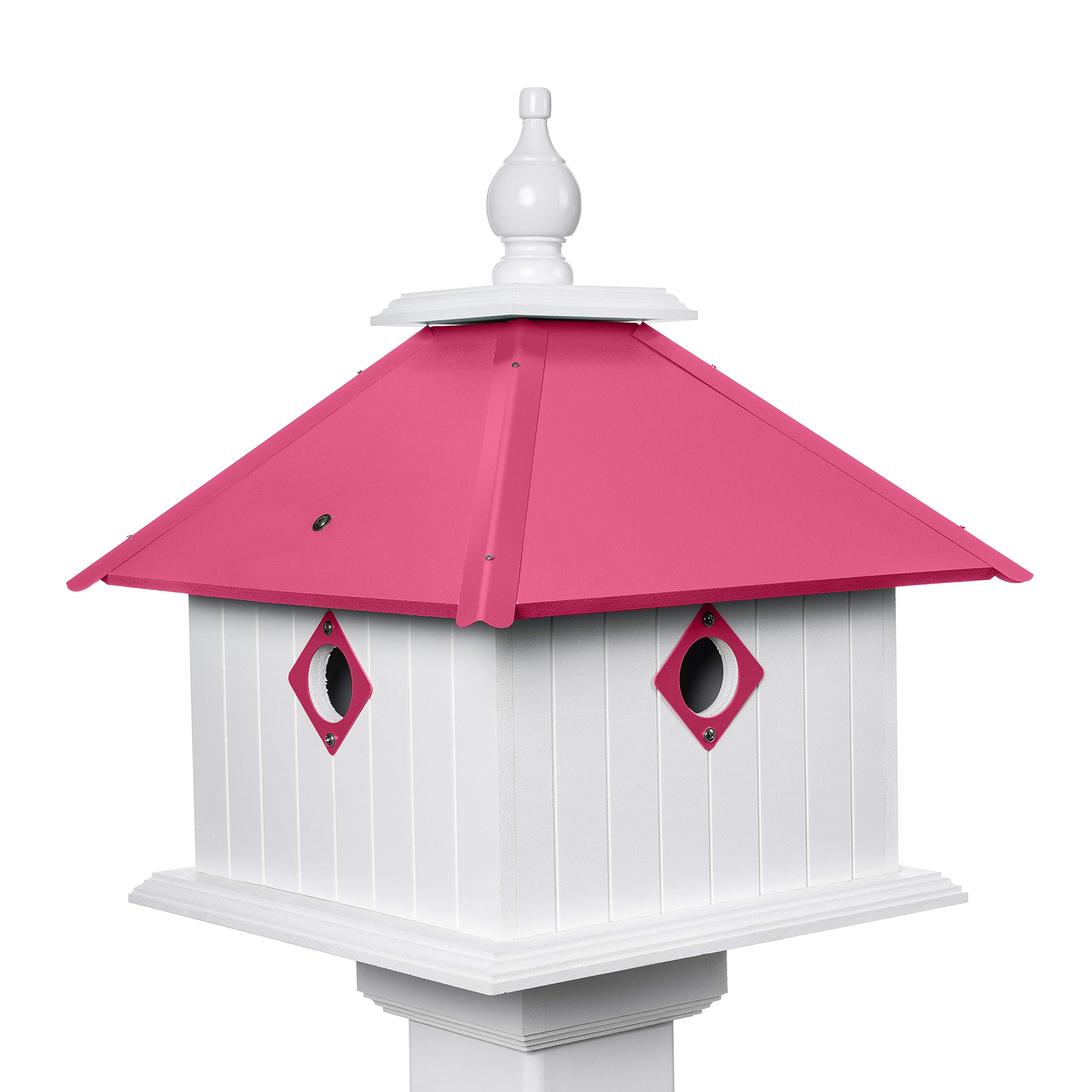 Paradise Birdhouses - Jasmine Bird House (Pink)