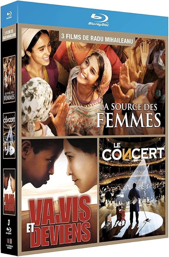 Coffret Radu Mihaileanu La source des femmes / Le concert / Va, vis et deviens [Bluray Coffret Radu Mihaileanu La source des femmes / Le concert / Va, vis et deviens [Bluray