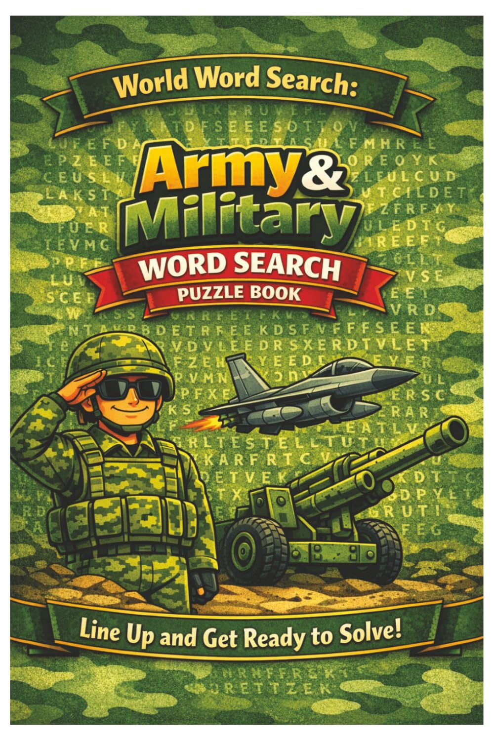 Army Word Search: Military‑Themed Word Search Puzzles for Adults Featuring Ranks, Equipment, Vehicles, and Army Life