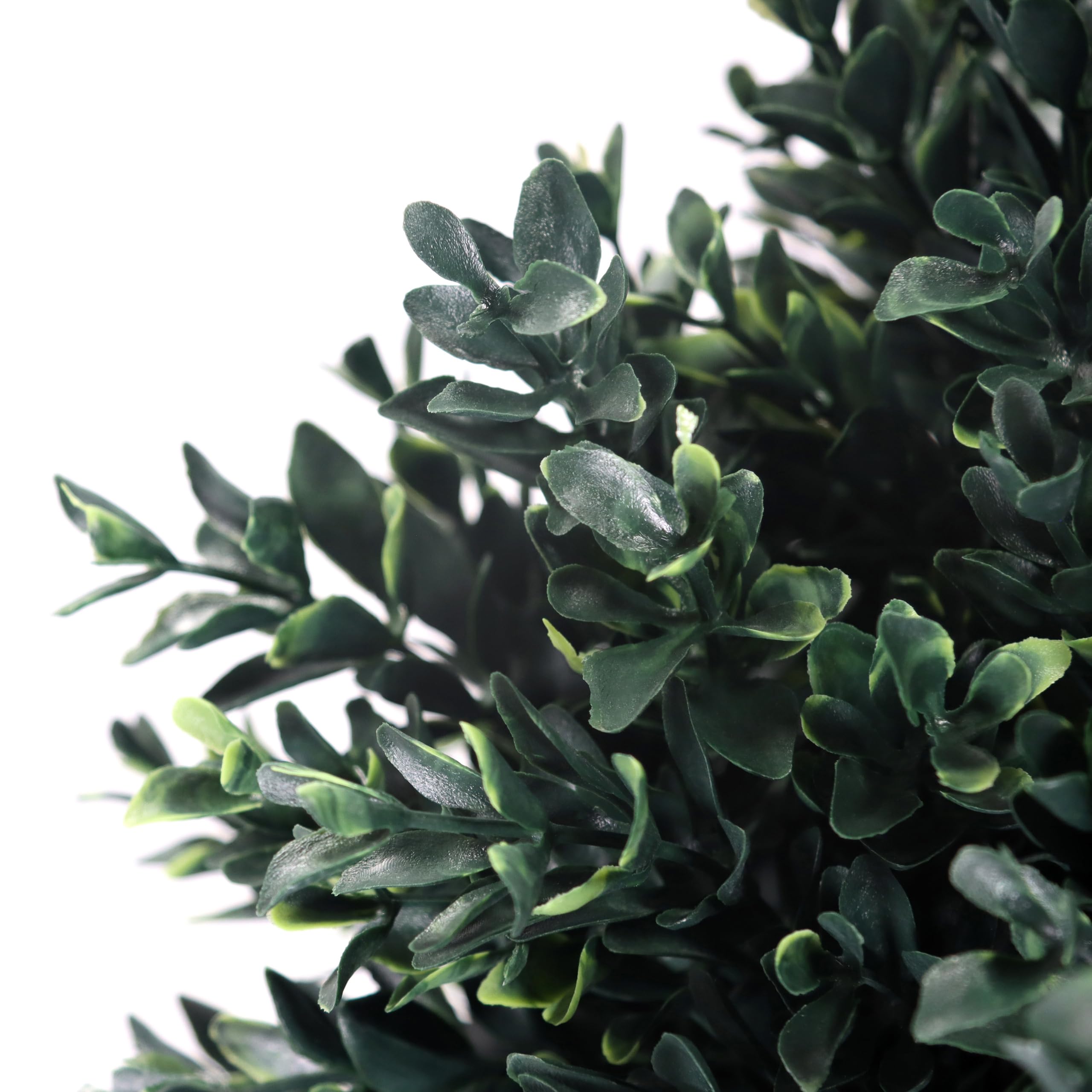 hjh OFFICE Kunstpflanze BUXUS Deko Pflanze künstlich 65 cm, pflegeleichter Kunstbaum, Indoor und Outdoor, Buchs-Baum Grün 871055