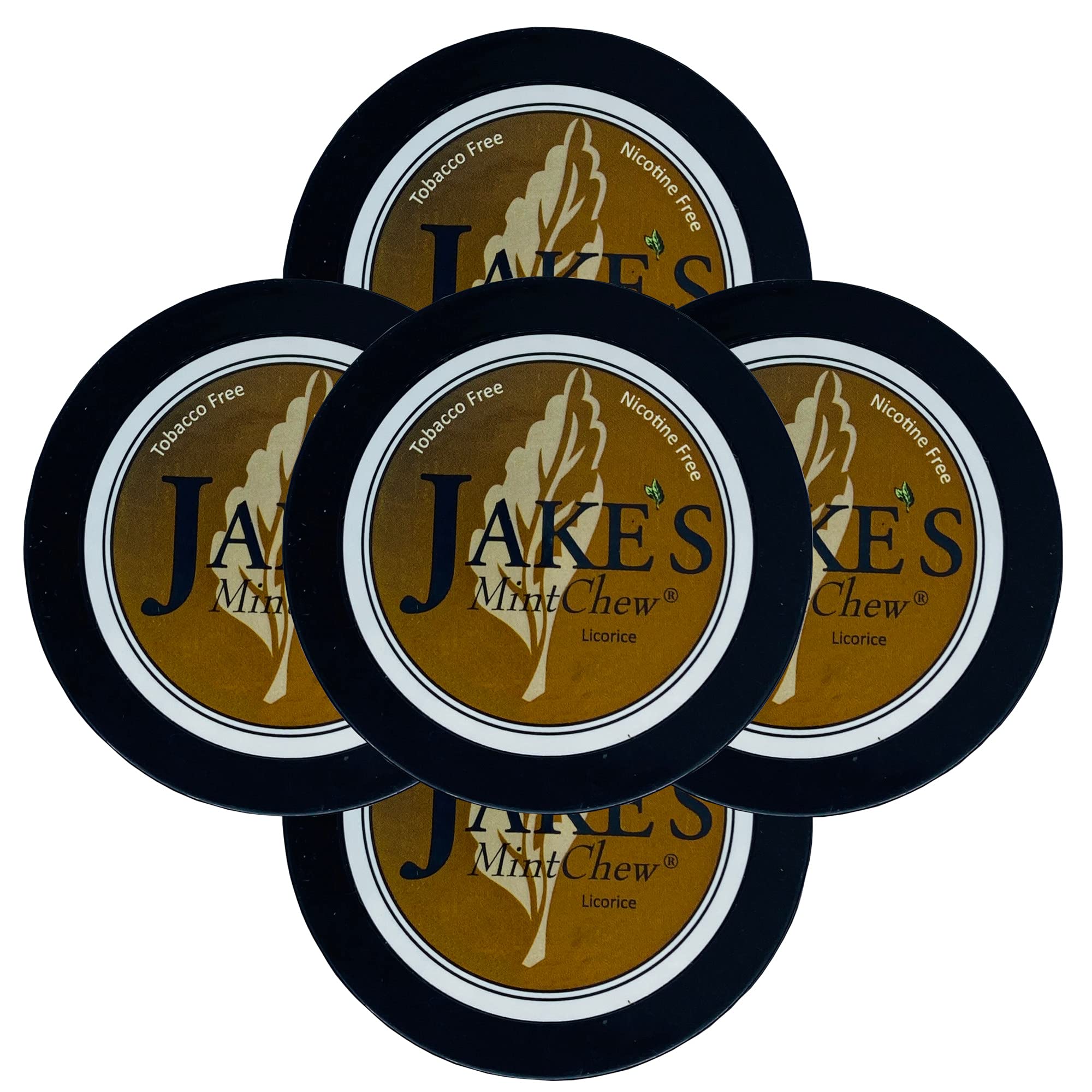 Amazon.com: Jake's Mint Chew - Licorice - 5 pack - Tobacco & Nicotine Free!  : Health & Household