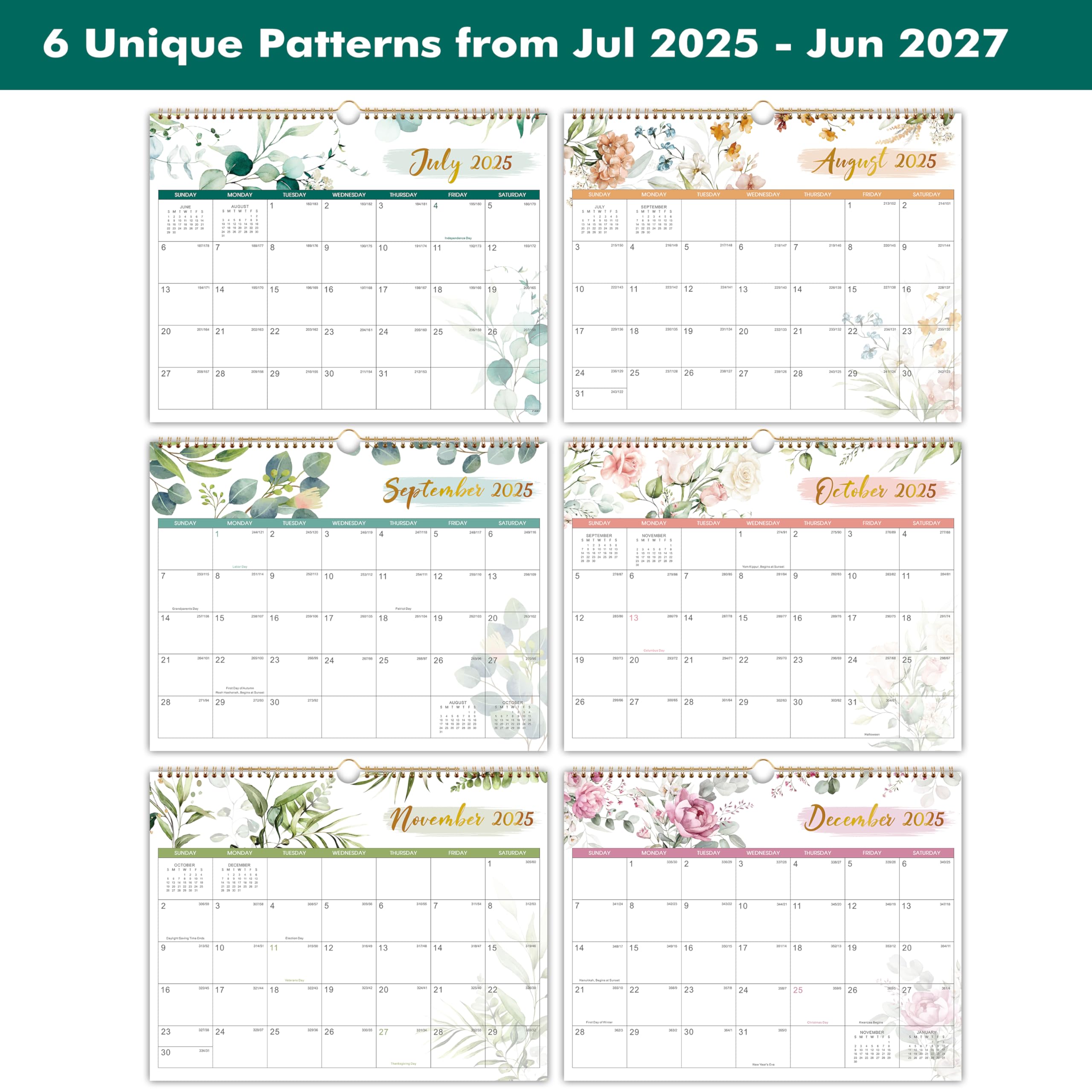 WRMXTSCHKGL2526 wall calendar : Amazon.ca: Office Products