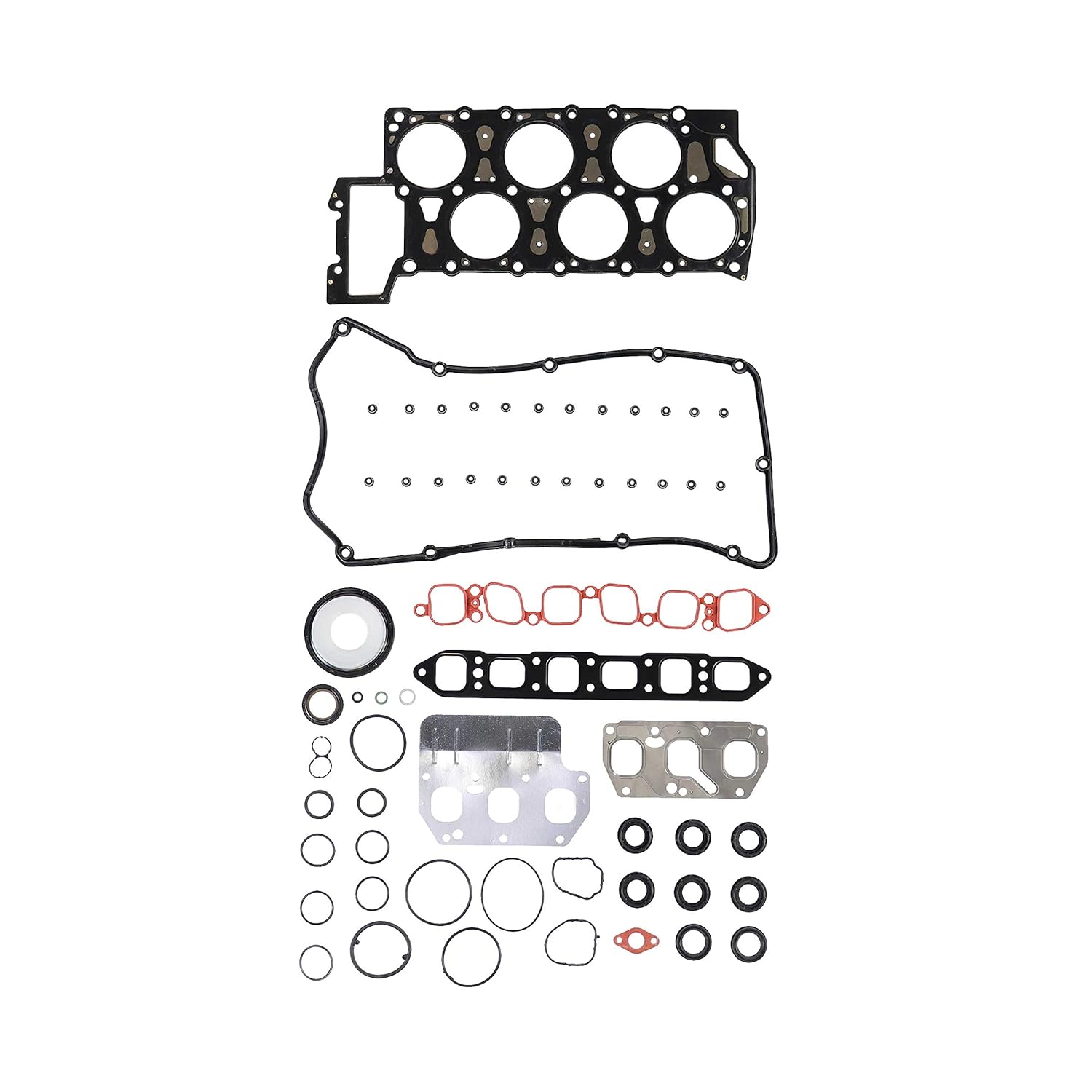 DNJ FGS8021 Full Gasket Set for 2002-2005 Volkswagen Golf Jetta 2.8L V6 24V DOHC 2771cc