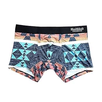 Amazon | [ヘルスニット] ビッグネイティブ柄ボクサーパンツ (45