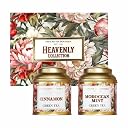 Sancha Tea Boutique, Heavenly Collection, Tea Gift Box, Cinnamon & Moroccan Mint Green Teas, Loose Leaf Tea, Assortment Pack, Detox Gift of Health,100gram gallery image