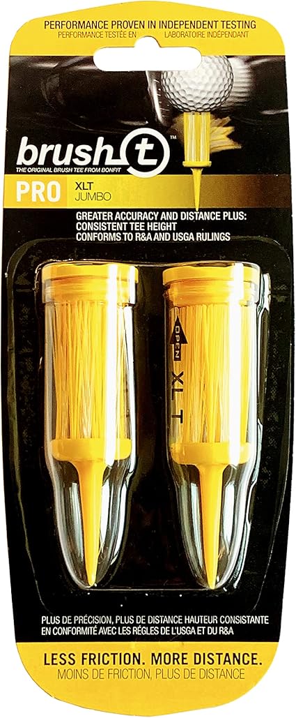 Review Brush-T Durable Low-Resistance Consistent Height Plastic Tees , Yellow, Large Review Brush-T Durable Low-Resistance Consistent Height Plastic Tees , Yellow, Large