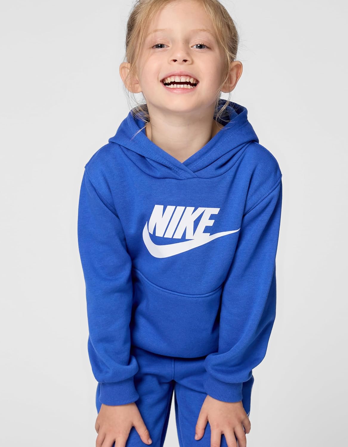 Nike Kids' Sportswear Club Fleece Pullover Hoodie (Large Swoosh Logo) - Image 6