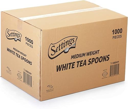 Miniatura 5 de 1000 unidades Cucharas de sopa blancas de plástico prácticos cubiertos desechables ideales para el hogar oficina escuela fiesta picnic restaurante