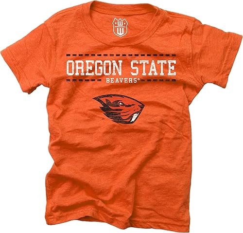 Miniatura 60 de Wes and Willy NCAA - Camiseta mezclada S/S para niñas