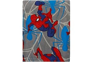 Marvel Spiderman to the Rescue Toddler Blanket: Snuggle with Your Web-Slinging Superhero