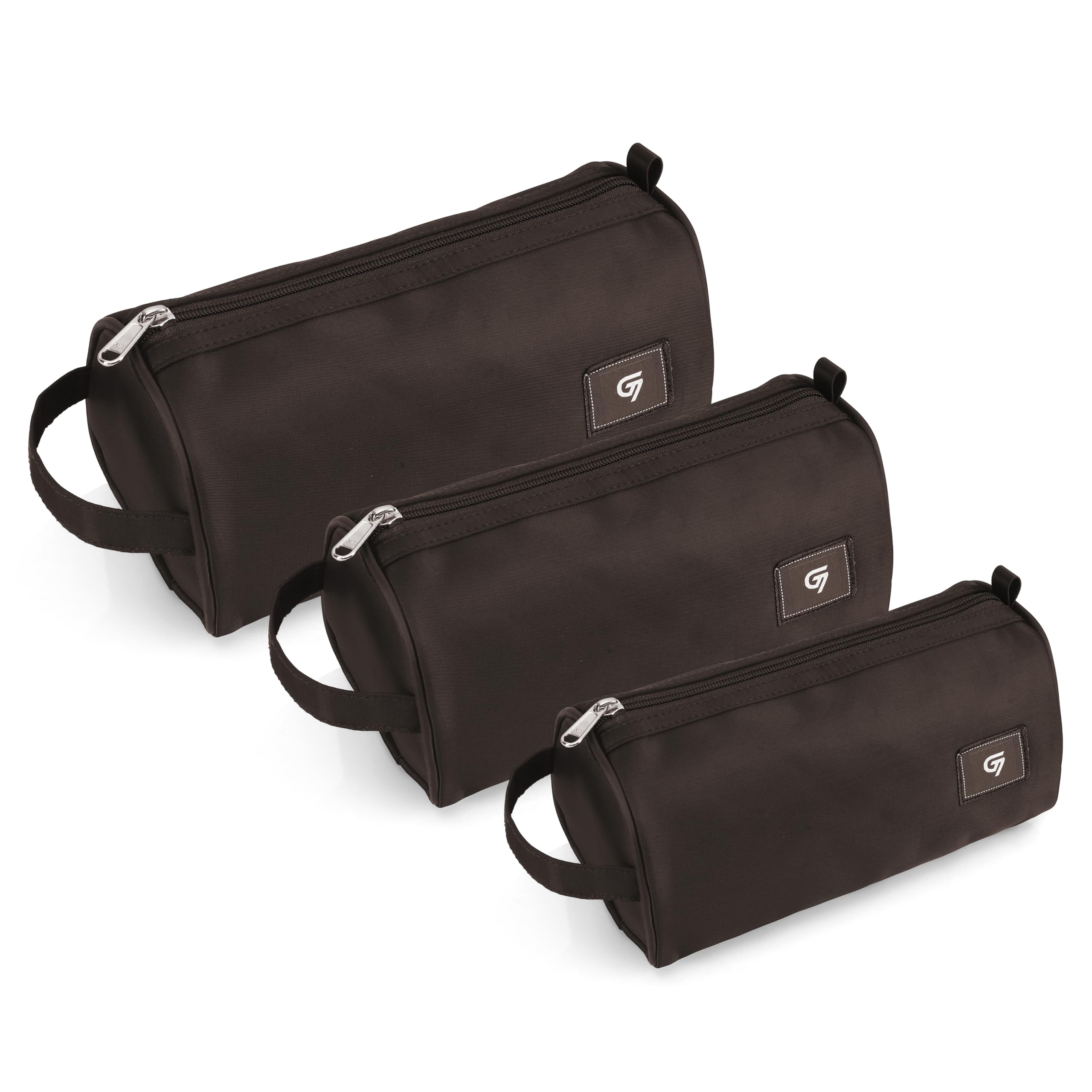 g-7 leather house G - 7 LEATHER HOUSE Premium Travel Toiletry Pouch | Multipurpose Cosmetic & Grooming Organizer Bag (Green)-picture-20