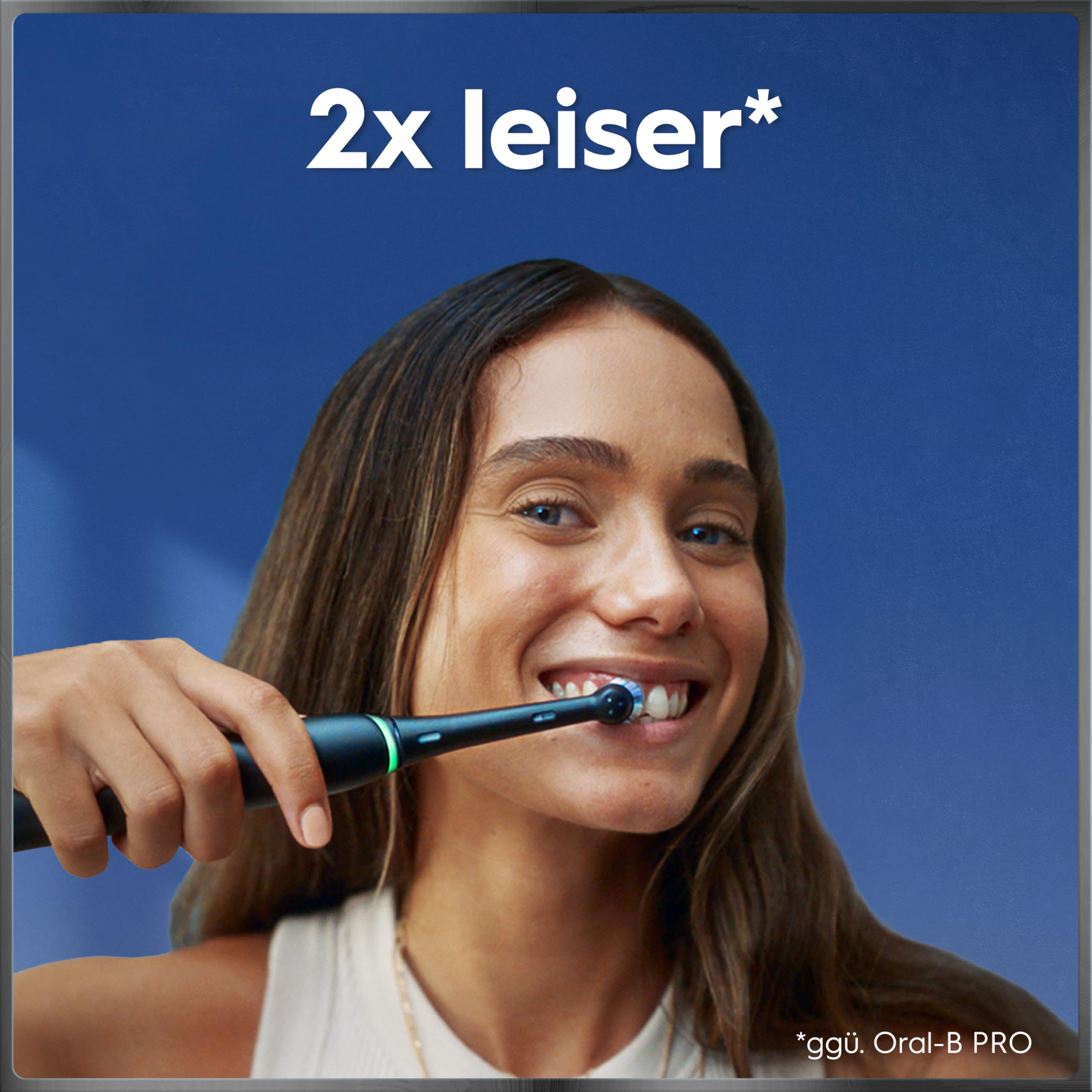 Oral-B iO Series 10 Elektrische Zahnbürste, Weiß | Inkl. 3 Aufsteckbürsten, Lade-Reise-Etui, iOSense, Electric Toothbrush mit 7 Putzmodi für Zahnpflege