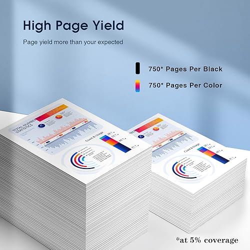 Miniatura 3 de Clorisun LC404 - Cartuchos de tinta para impresora Brother LC404 con cartuchos de tinta Brother MFC-J1205W MFC-J1205W MFC-J1215W MFC-J1205W XL