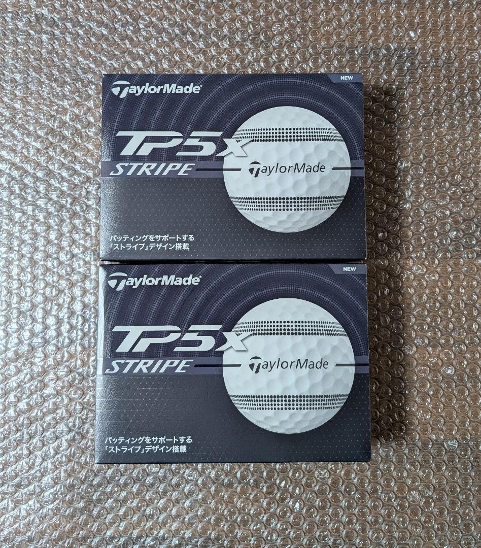 新品　テーラーメイド TP5x ストライプ　2ダース TP5 【2ダースセット】テーラーメイド TP5X ストライプ ゴルフ
