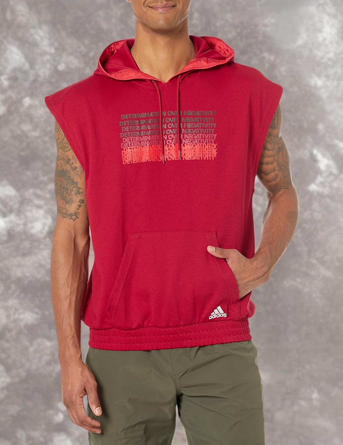 adidas mens Donovan Mitchell Shortsleeve Hoodie
