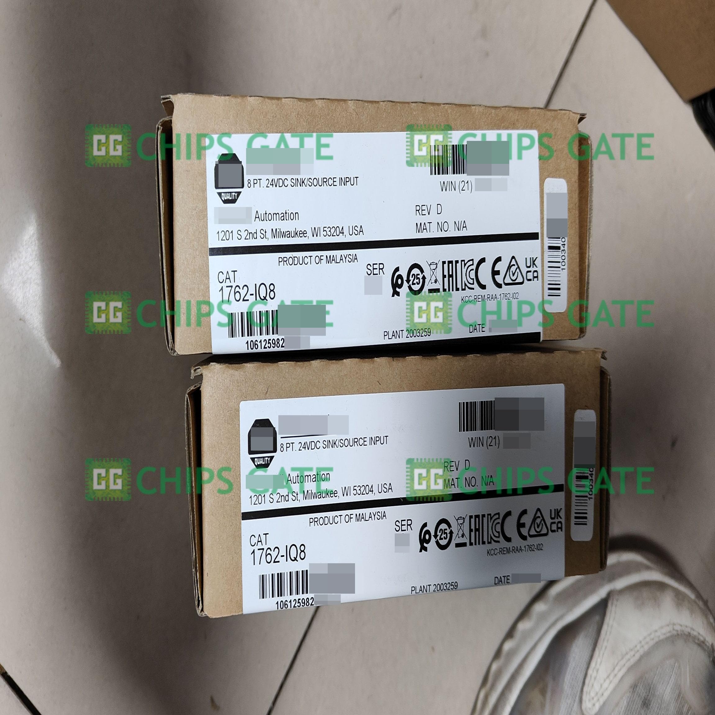 New in Box Sealed 1762-IQ8/ 24VDC Input Module