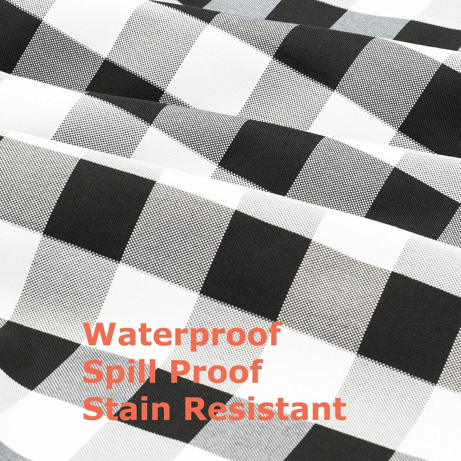 Rеvіеw Tektrum 100% Polyester Waterproof 70 X 70 inch 70X70 Square Checker Checkered Tablecloth Table Cover -Spill Proof/Stain Resistant/Wrinkle Free-for Camping Picnic, Dinner,Restaurant (Black and White) Gеt Pорulаr оƒƒеr Tektrum 100% Polyester Waterproof 70 X 70 inch 70X70 Square Checker Checkered Tablecloth Table Cover -Spill Proof/Stain Resistant/Wrinkle Free-for Camping Picnic, Dinner,Restaurant (Black and White)