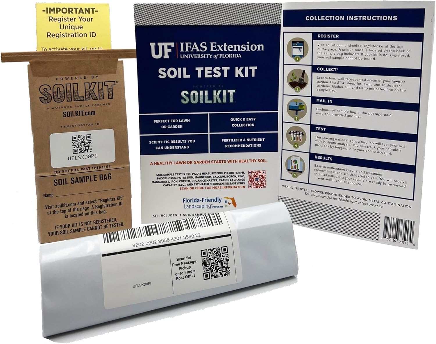 University of Florida Soil Test Kit Powered by SoilKit