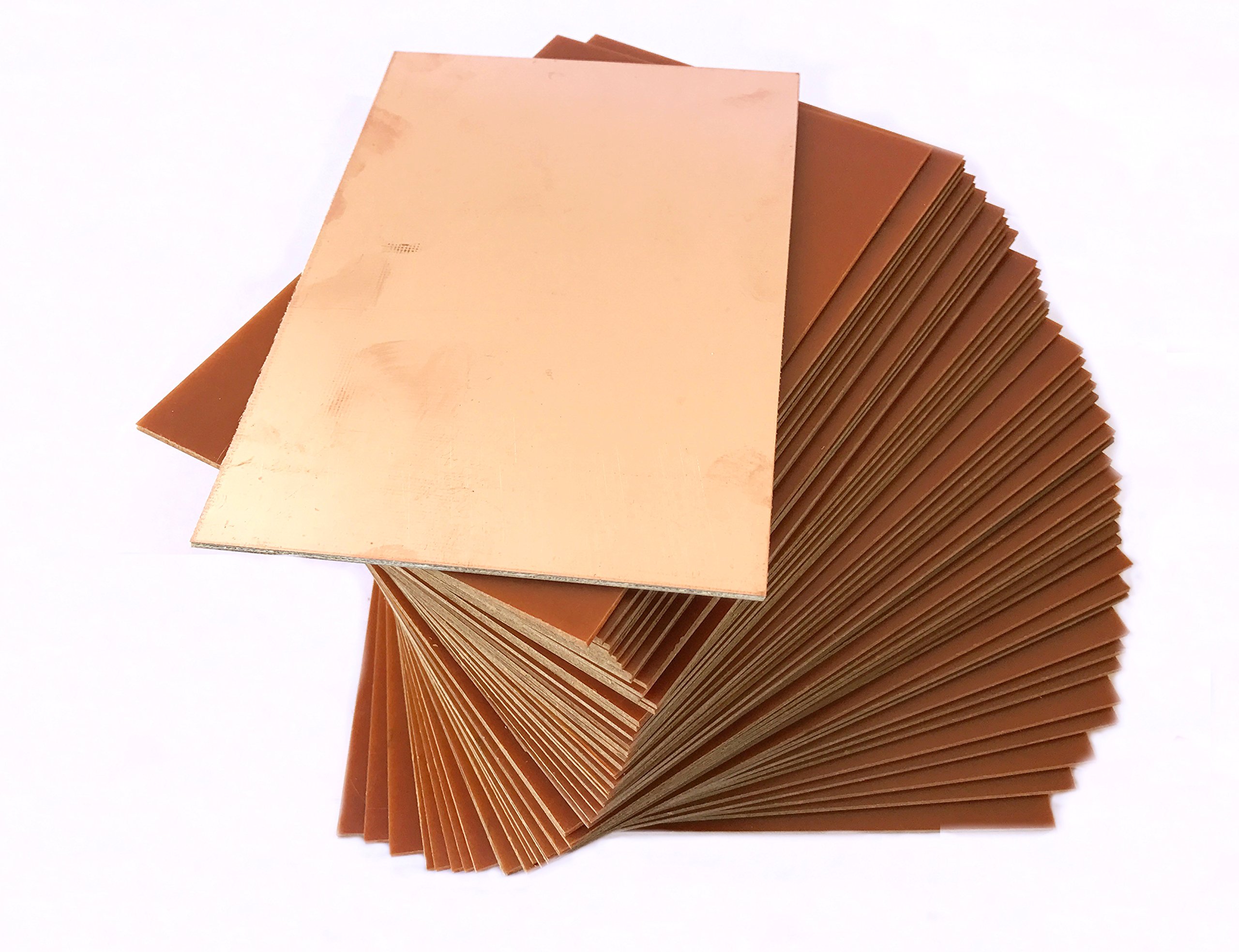 IncredibleRetail 10 Unit 6 x 4 inch size Single Sided Copper Clad PCB for DIY