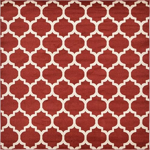 Vista 306 de Unique Loom Trellis Collection - Alfombra estilo marroquí de enrejado gris oscuro (8' 0 pies x 11' 0 pies)