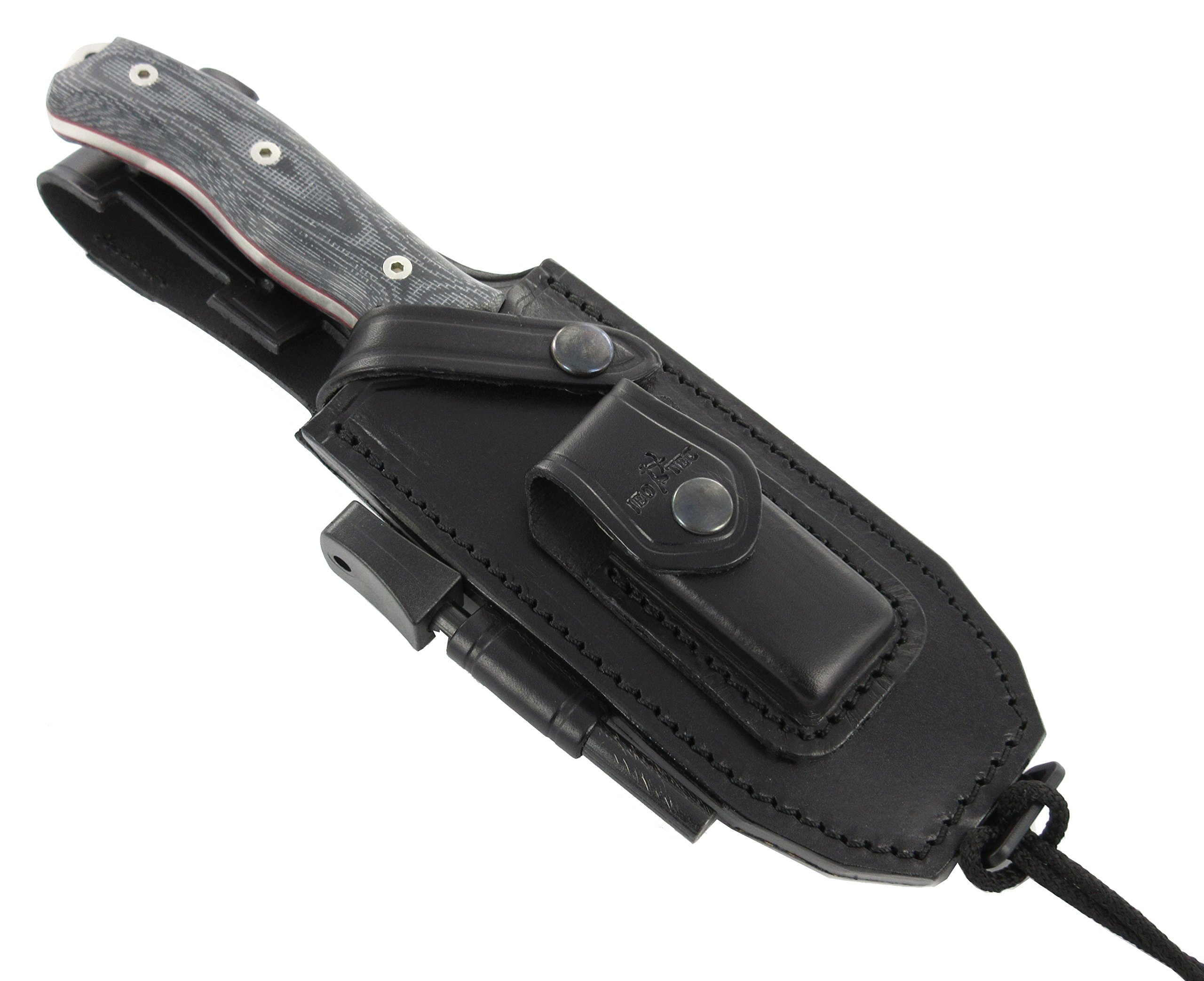 JEOTEC Nº7 Bushcraft Survival Hunting Camping Knife ,10.25" Overall