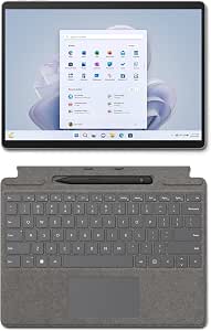 【Microsoft ストア限定】2点セット:マイクロソフト Surface Pro 9 / Office H&amp;B 2021 搭載 / 13インチ /第12世代 Intel Core-i7 /16GB/512GB / プラチナ QIX-00011 + Surface Pro スリム ペン２付き Signature キーボード プラチナ 8X6-00079