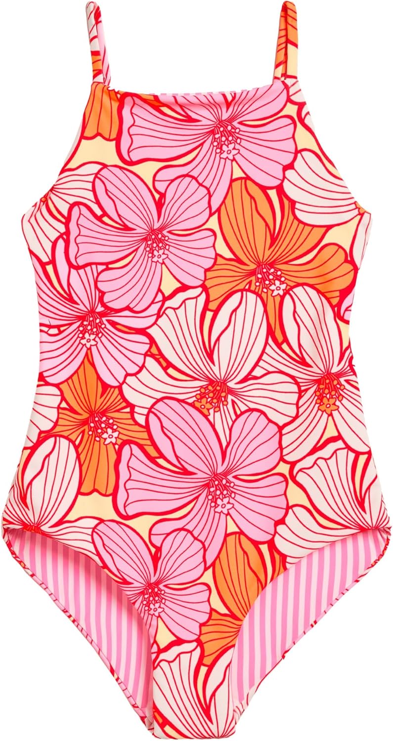 Maaji Girls Retro Bloom Eagle Girls Swimwear (Toddler/Little Kids/Big Kids)