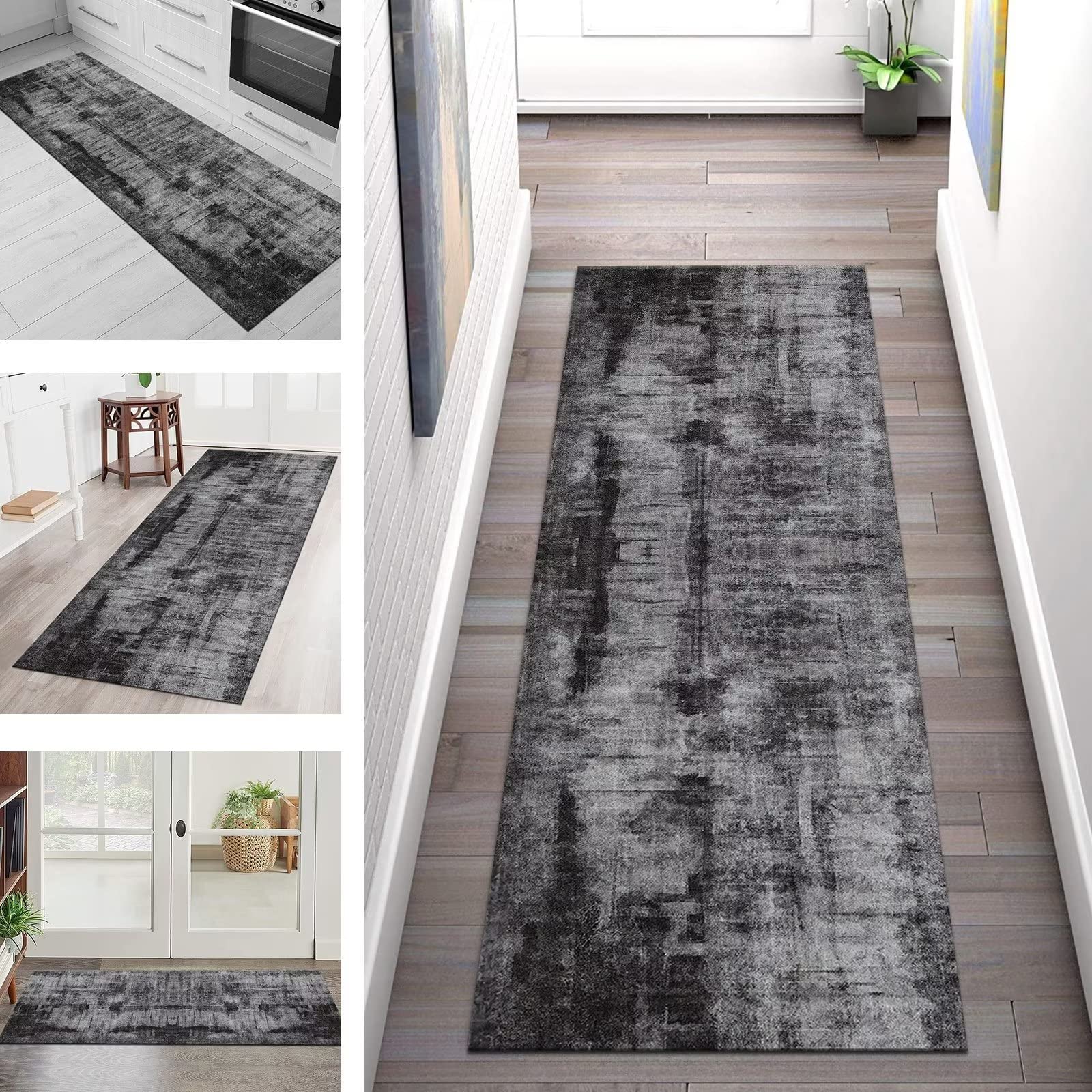 Tapis de sol antidérapant largeur 40-120 cm de long pour entrée et couloir