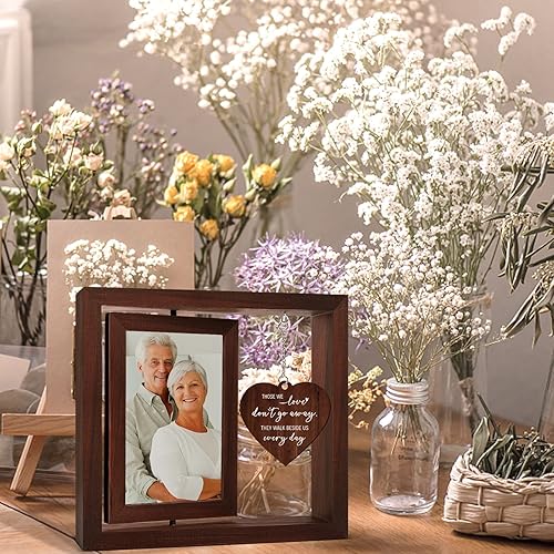 Miniatura 3 de Vetbuosa Marco de fotos conmemorativo, regalos de condolencias por la pérdida de un ser querido, ideas de regalo de duelo, regalos conmemorativos