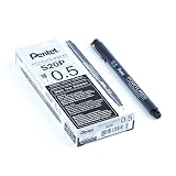 Pentel Arts Pointliner Pen, (0.5mm), Black Ink, Box of 12 (S20P-5A) – view 1
