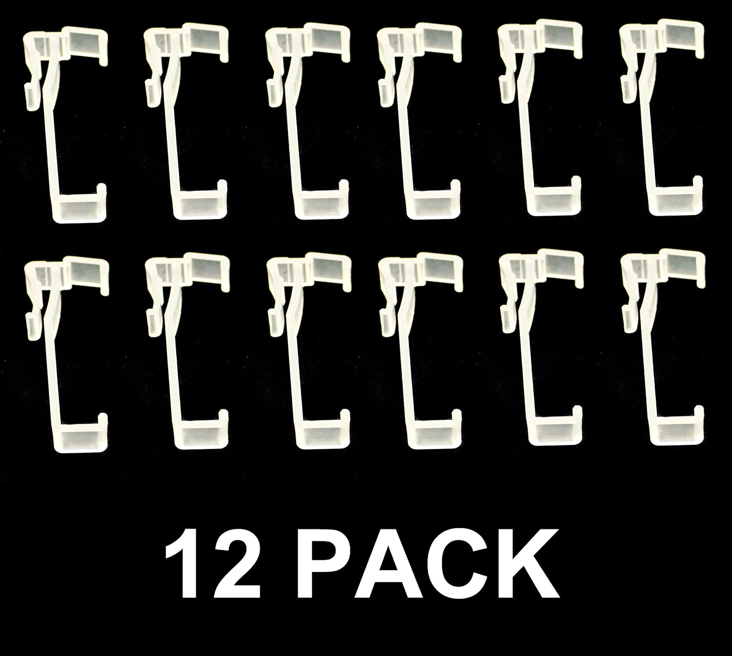 JSP Brand Pick a Pack of 3 Inch Valance Clips for Window Blinds Wholesale Pricing