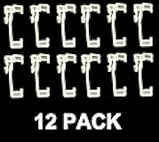 JSP Brand Pick a Pack of 3 Inch Valance Clips for Window Blinds Wholesale Pricing (12)