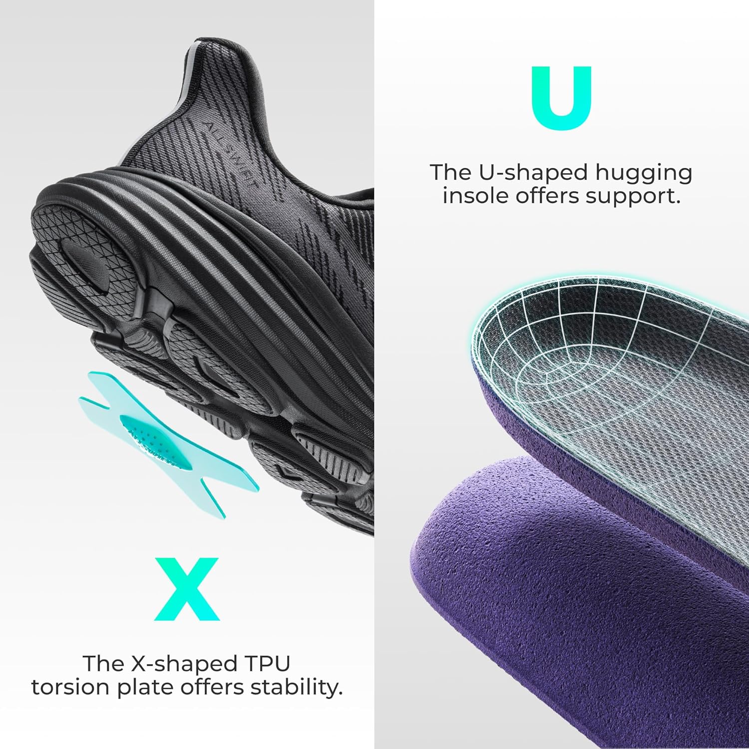 Men's Slip On Walking Shoes Hands-Free Cushion Running Tennis ActiveSolid Non-Slip Comfortable Workout Gym Athletic Fashion Sneakers - Image 6